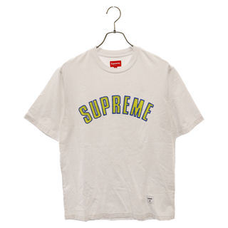 シュプリーム(Supreme)のSUPREME シュプリーム 18AW Printed Arc Logo S/S Top アーチロゴ プリントクルーネック半袖Tシャツ ホワイト(Tシャツ/カットソー(半袖/袖なし))