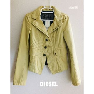 【美品】DIESELディーゼル ユーズド加工ジャケット XSサイズ