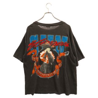 VINTAGE ヴィンテージ 90s GUNSLINGER ガンスリンガー バックプリント 半袖Tシャツ カットソー ブラック(Tシャツ/カットソー(半袖/袖なし))