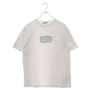 ディオール(Dior)のDIOR ディオール Christian Dior Couture シグネチャーロゴ刺繍 半袖Tシャツ ホワイト(Tシャツ/カットソー(半袖/袖なし))