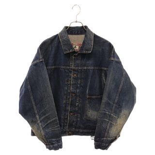 SAINT MICHAEL セントマイケル ×BerBerJin BJ_DENIM JKT ベルベルジン コラボ 1st デニムジャケット ファースト Gジャン インディゴ SM-YS8-0000-C72(Gジャン/デニムジャケット)