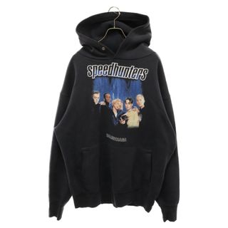 バレンシアガ(Balenciaga)のBALENCIAGA バレンシアガ 18AW SPEED HUNTERS HOODIE スピードハンターズフーディ プルオーバーパーカー 541871 TCV37 ブラック(パーカー)