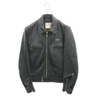 Lewis Leathers - Lewis Leathers ルイスレザー 10AW×NEIGHBORHOOD DOMINATOR L-JKT 102RLLLN-JKM01 ネイバーフッド ドミネーター カウハイド シングルライダースジャケット ブラック