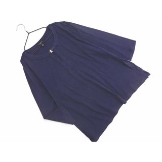 タルボット(TALBOTS)のTalbots タルボット カットソー sizeLp/紺 ■◇ レディース(カットソー(長袖/七分))