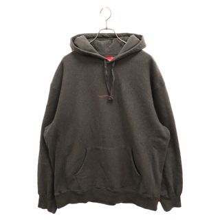 シュプリーム(Supreme)のSUPREME シュプリーム 21AW Number One Hooded Sweatshirt ナンバーワン刺繍 スウェットプルオーバーパーカー チャコールグレー(パーカー)