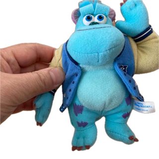 ディズニー(Disney)の東京ディズニーリゾート　新品　モンスターズインク　サリー　キーチェーン(キャラクターグッズ)