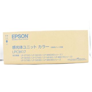 未使用 エプソン 純正 感光体ユニット LPC3K17 カラー  EPSON ITZY7NZFZ4I8-YR-N045-byebye(OA機器)