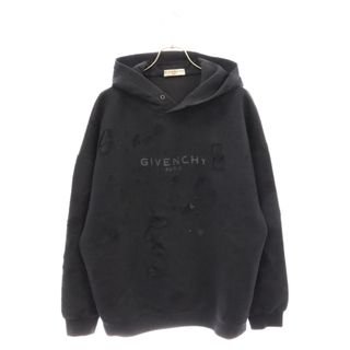 GIVENCHY ジバンシィ 20SS destroyed hoodie デストロイドフーディ プルオーバーパーカー BMJ04P3Y42