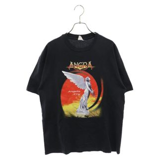 VINTAGE ヴィンテージ 90S VINTAGE ANGRA Angels Cry アングラ エンジェルズクライ Hanesボディ プリントTシャツ 半袖カットソー ブラック(Tシャツ/カットソー(半袖/袖なし))