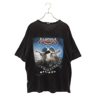 VINTAGE ヴィンテージ 00S VINTAGE ANGRA 2002 REBIRTH WORLD TOUR アングラ リバース ワールドツアー プリントTシャツ 半袖カットソー ブラック(Tシャツ/カットソー(半袖/袖なし))