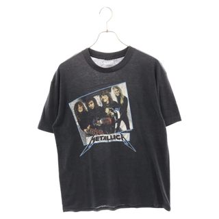 VINTAGE ヴィンテージ 80S VINTAGE METALLICA メタリカ フォトプリントTシャツ 半袖カットソー ブラック(Tシャツ/カットソー(半袖/袖なし))