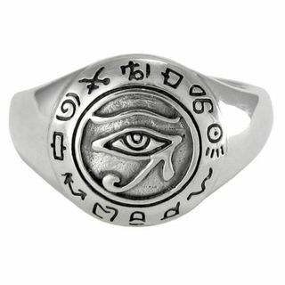 MM: Eye of Ra Udjat Egyptian Horus Ring(リング(指輪))