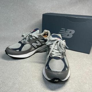 ニューバランス(New Balance)のニューバランス 26cm 990 V3 グレー スニーカー ♫(スニーカー)