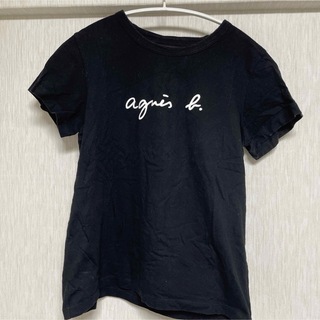agnes b. - アニエスベー　半袖Tシャツ　黒　T2