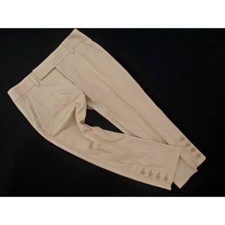 ニジュウサンク(23区)の23区 クロップド パンツ size38/ベージュ ■◇ レディース(クロップドパンツ)