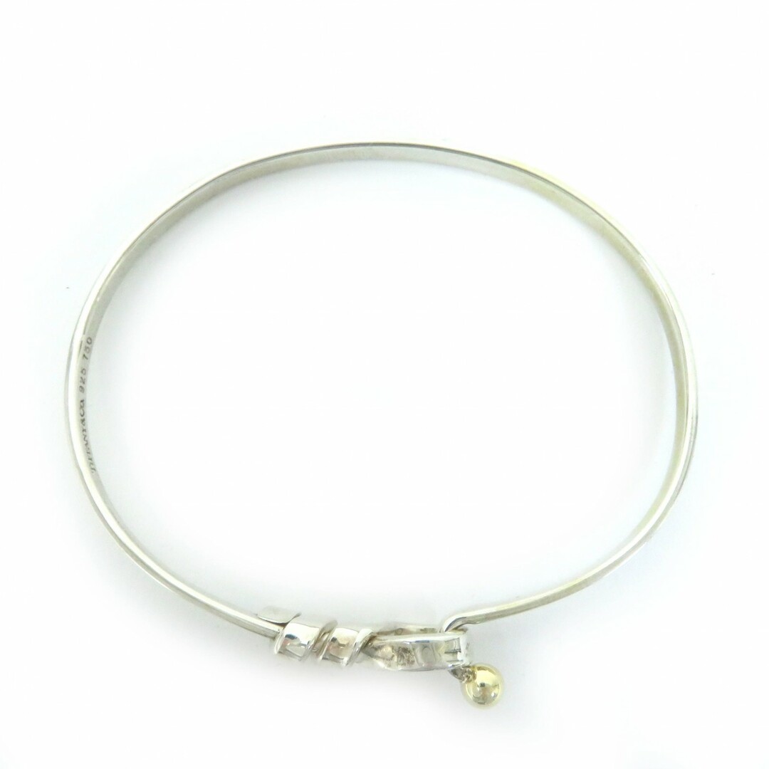 美品△TIFFANY&Co. ティファニー フック&アイ SV925 750 コンビ 美品△TIFFANY&Co. ティファニー フック&アイ SV925 750 コンビ