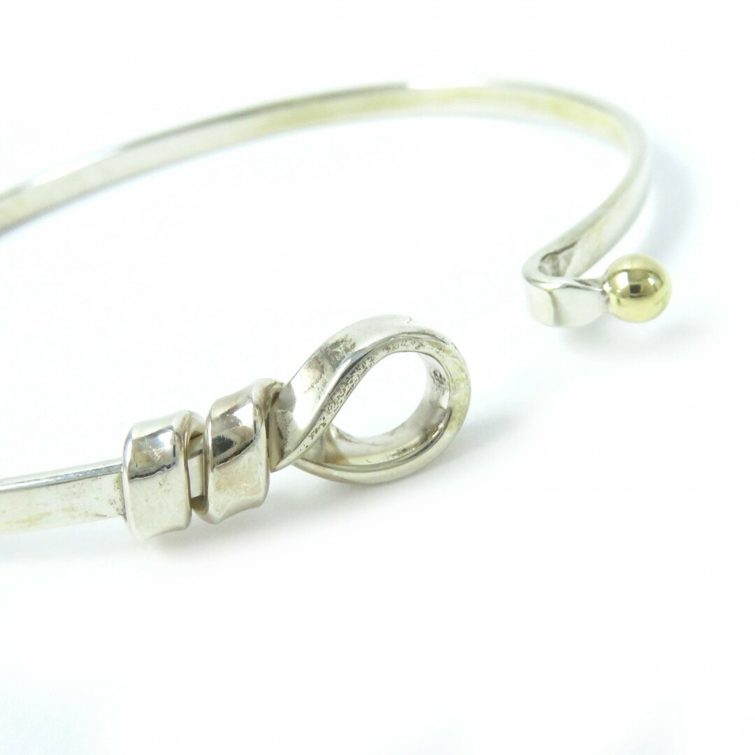 美品△TIFFANY&Co. ティファニー フック&アイ SV925 750 コンビ 美品△TIFFANY&Co. ティファニー フック&アイ SV925 750 コンビ