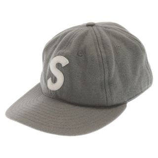 シュプリーム(Supreme)のSUPREME シュプリーム 23SS Ebbets S Logo Fitted 6-Panel エベッツ 6パネル ベースボールキャップ 帽子 グレー(キャップ)