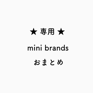 りこ様  専用 mini brands おまとめ(その他)