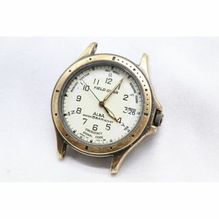 セイコー(SEIKO)の【W142-17】動作品 セイコー アルバ フィールドギア 腕時計 フェイスのみ(腕時計(アナログ))