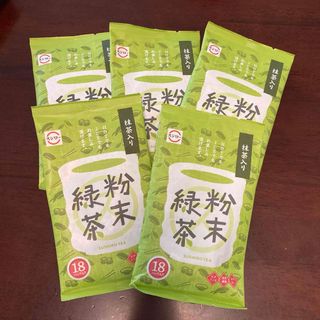 スシロー　粉末緑茶18P入✖️5袋  (茶)