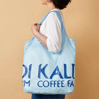 KALDI　カルディ　エコバッグ　ライトブルー