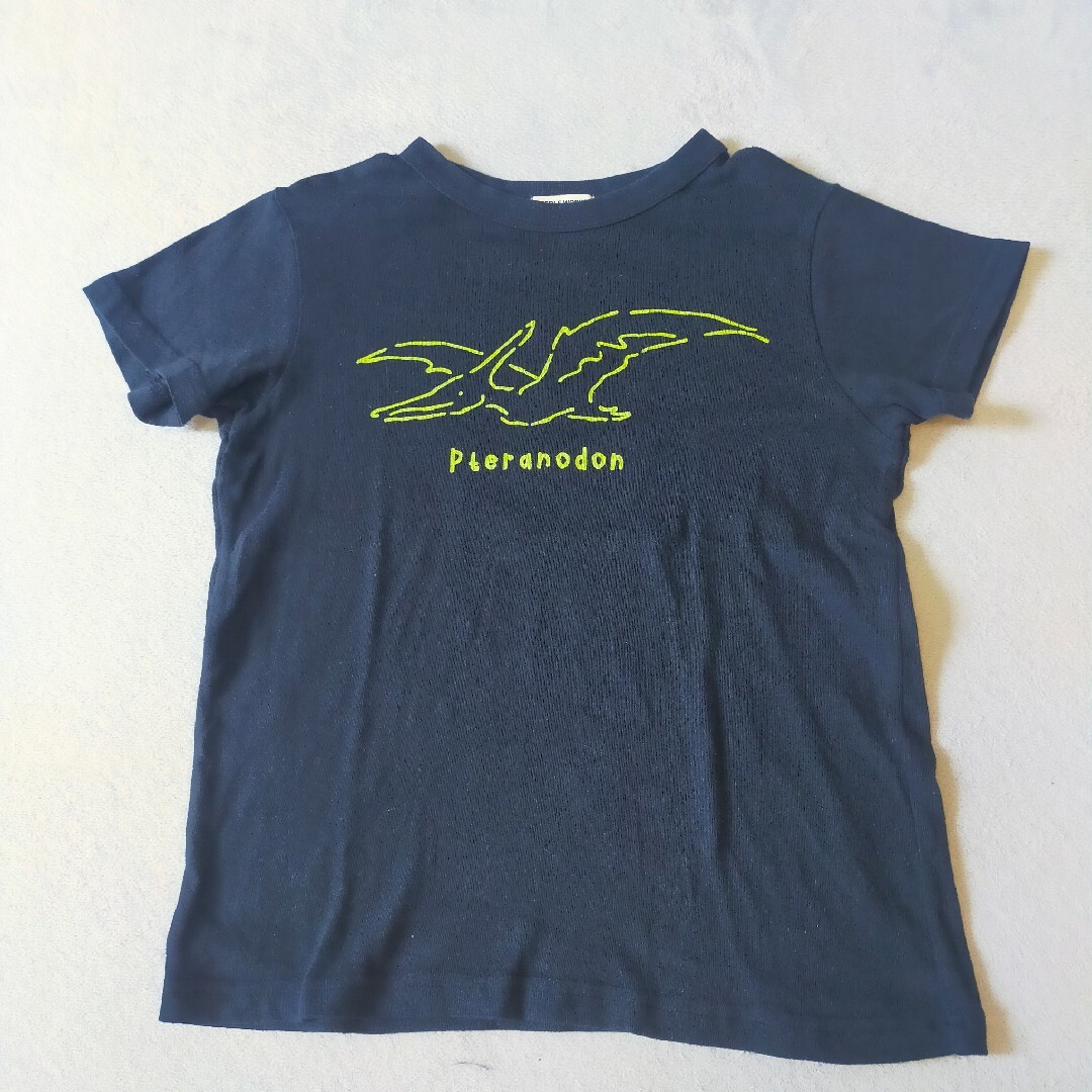 NEEDLE WORKS ニードルワークス 恐竜柄Tシャツ 140 プテラノドン キッズ/ベビー/マタニティのキッズ服男の子用(90cm~)(Tシャツ/カットソー)の商品写真