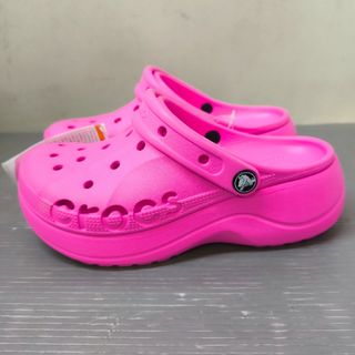 クロックスcrocs Baya Platform Clog 208186