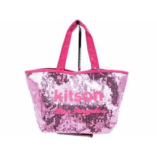 キットソン(KITSON)の新品 kitson キットソン スパンコール トート バッグ ピンク ■■ レディース(トートバッグ)