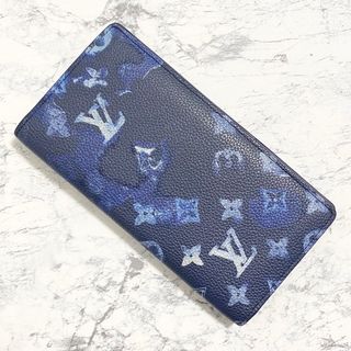 ルイヴィトン(LOUIS VUITTON)のルイヴィトン モノグラム 長財布 ポルトフォイユ ブラザ NM ウォーターカラー(長財布)