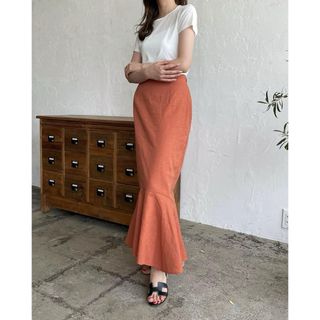 erme Linen mermaid skirt(ロングスカート)