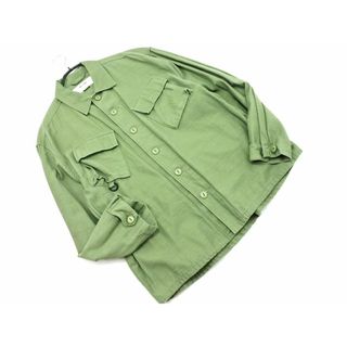 MFC STORE エムエフシーストア DOBON BDU L/S SHIRTS ワーク ミリタリー ジャケット sizeM/カーキ ■◇◎メンズ(ミリタリージャケット)