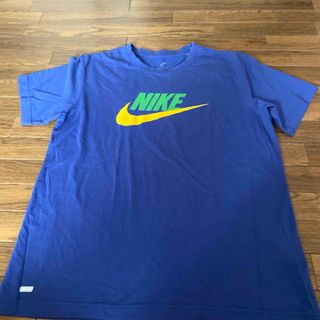 ナイキ(NIKE)のNIKE  Tシャツ　ブルー　メンズM(Tシャツ/カットソー(半袖/袖なし))