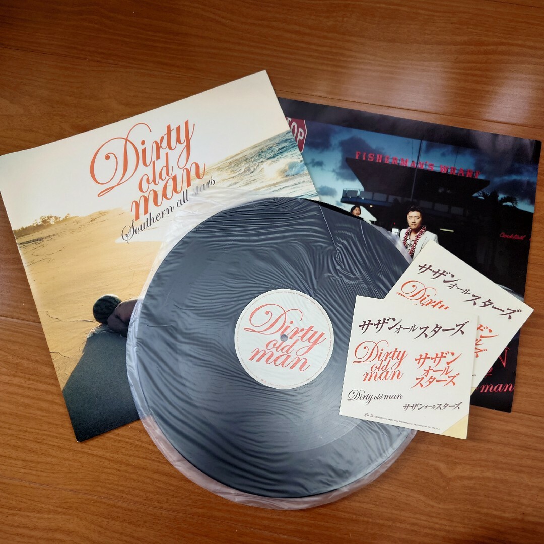 ザンオールスターズDIRTY OLD MAN アナログ版 エンタメ/ホビーのCD(ポップス/ロック(邦楽))の商品写真