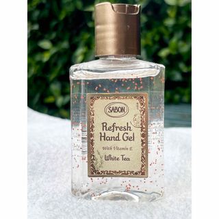 サボン(SABON)の未使用　SABON リフレッシュ ハンドジェル ホワイトティー 80ml(ハンドクリーム)