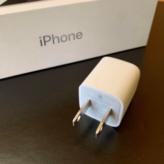 アップル(Apple)のiPhone付属 USBアダプター Apple 充電器 電源アダプタ(バッテリー/充電器)