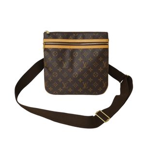 ルイヴィトン(LOUIS VUITTON)の極美品 LOUIS VUITTON ルイ ヴィトン ショルダーバッグ ポシェット ボスフォール モノグラムキャンバス M40044 ブラウン 中古 62499(ハンドバッグ)