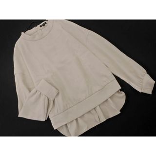 インディヴィ(INDIVI)のINDIVI インディヴィ ハイネック ブラウス シャツ size38/アイボリー ■◇ レディース(シャツ/ブラウス(長袖/七分))