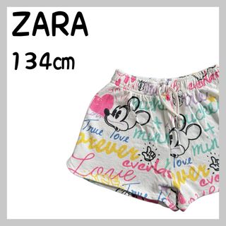 ザラキッズ(ZARA KIDS)のZARA ミッキーショートパンツ(パンツ/スパッツ)