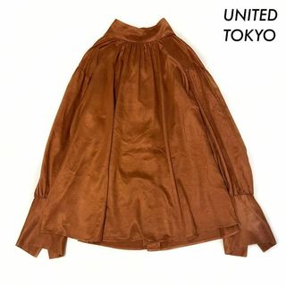 UNITED TOKYO - UNITED TOKYO ユナイテッドトウキョウ★長袖ブラウス 後ろボタン開き