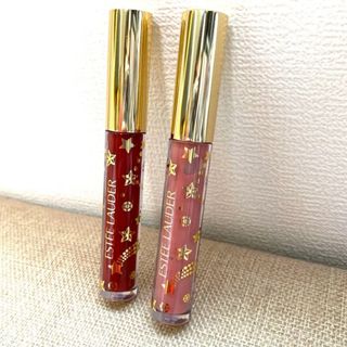 エスティローダー(Estee Lauder)のエスティローダー クリスマスコフレ リミテッドエディション リップグロス×2(リップグロス)