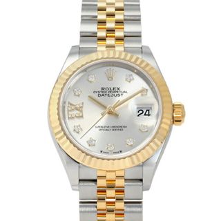 ロレックス(ROLEX)のロレックス ROLEX デイトジャスト 28 279173G シルバー(IXダイヤ)文字盤 未使用 腕時計 レディース(腕時計)