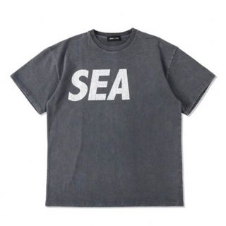 WIND AND SEA - WIND AND SEA SEA Tee "Charcoal White Ꮮ