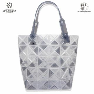 バオバオイッセイミヤケ(BaoBaoIsseyMiyake)のBAOBAO ISSEY MIYAKE DAZZLE クリアトート 2022春夏 手提げ グレー ポリプロピレン BB22-AG853-12 バオバオイッセイミヤケ レディース メンズ トートバッグ ハンドバッグ 【中古】【ブリルトワーゼ】【丸正質舗】【質屋】（M211816）(トートバッグ)