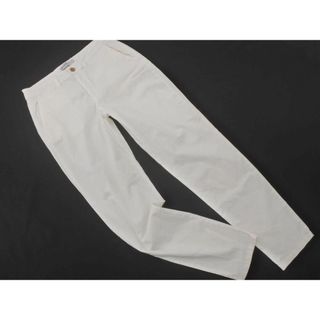 ZARA basic ザラ ベーシック テーパード パンツ size32/白 ■◇ レディース(その他)