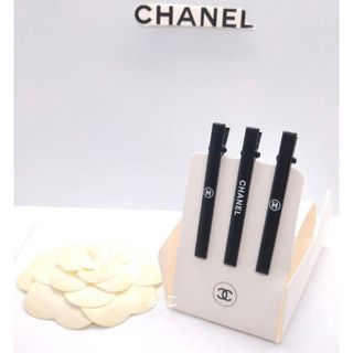 シャネル(CHANEL)の7点　ノベルティ　ヘアピン3本セット新品未使用　非売品　黒(ヘアピン)