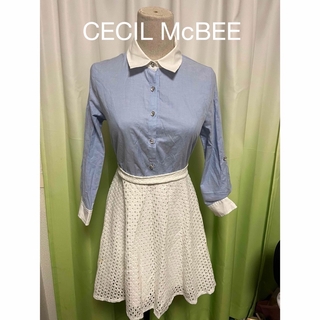 セシルマクビー(CECIL McBEE)の♡CECIL McBEE セットアップ風ワンピ(ミニワンピース)