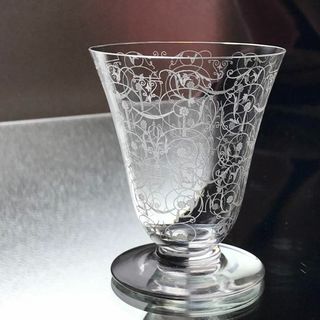 バカラ(Baccarat)のレアサイズ★オールドバカラBACCARATミケランジェロ★クリスタルワイングラス(グラス/カップ)