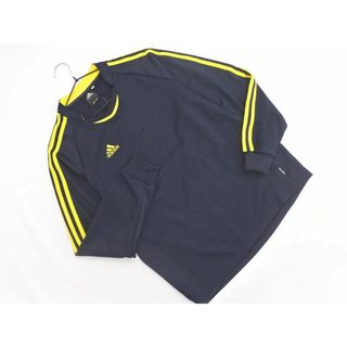 アディダス(adidas)の新品 adidas アディダス 3ライン トレーニングウェア カットソー sizeXS/紺 ■◇ メンズ(Tシャツ/カットソー(七分/長袖))