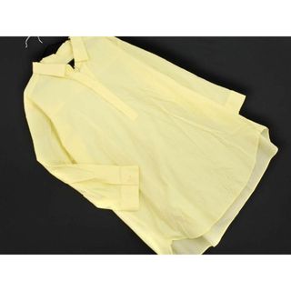 アンタイトル(UNTITLED)のアンタイトル ブラウス シャツ size4/黄 ■◇ レディース(シャツ/ブラウス(長袖/七分))